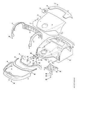 Bild von A - Abdeckhaube iMOW 7.0