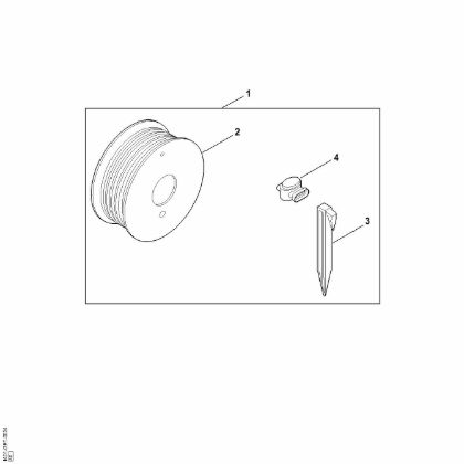 Bild von Fix Kit 1 iMOW Fix Kit 1 iMOW Begrenzungsdraht