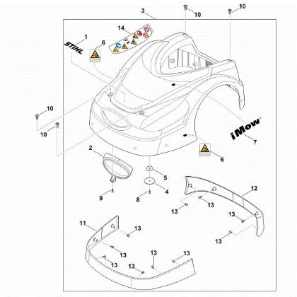 Bild von A - Abdeckhaube RMI 422.0
