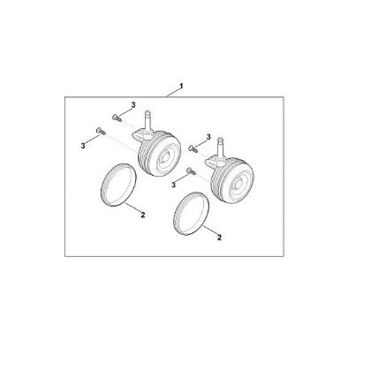 Bild von A - Schwere Vorderräder AVS 100.0 AVS 100.0