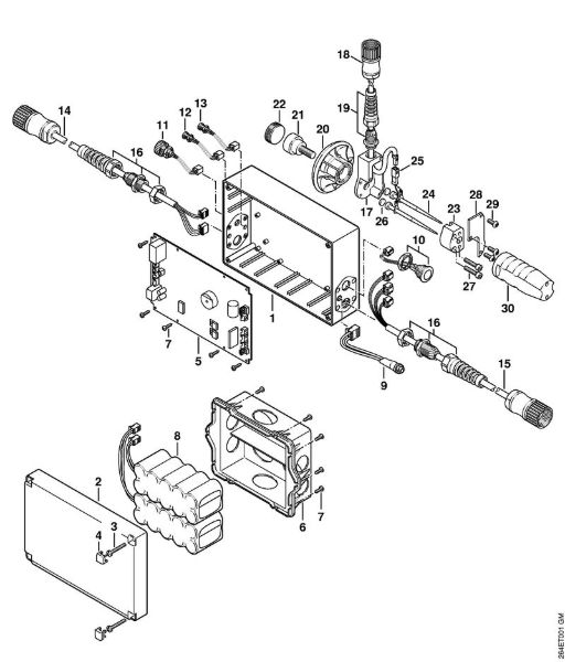 Spezialgeräte (PC, SP, MC) MC 200 Steuergerät der Marke Stihl