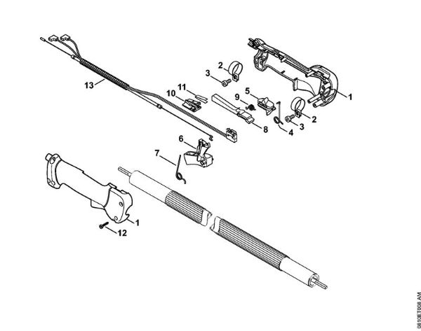 Spezialgeräte (PC, SP, MC) PC 75 Handgriff der Marke Stihl