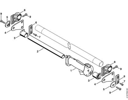 Spezialgeräte (PC, SP, MC) SP 200 Handgriff der Marke Stihl