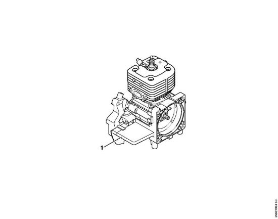 Spezialgeräte (PC, SP, MC) SP 401 Maschinennummer der Marke Stihl