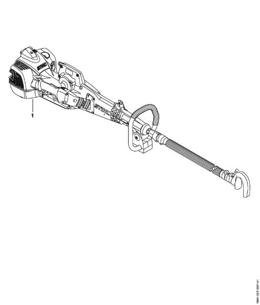 Spezialgeräte (PC, SP, MC) SP 452 Maschinennummer der Marke Stihl