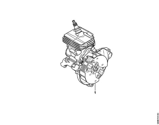 Spezialgeräte (PC, SP, MC) SP 92 TC-E Maschinennummer der Marke Stihl