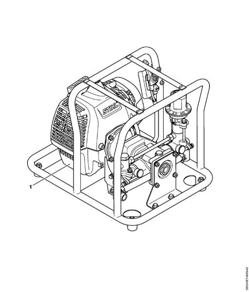 Spritzgeräte (SG) SG 230 Maschinennummer der Marke Stihl