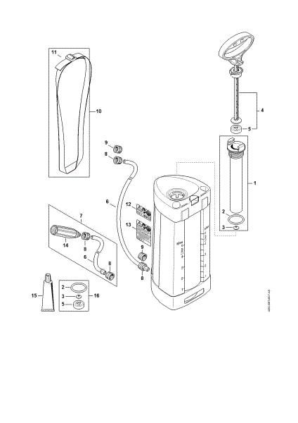 Bild von Pumpe, Behälter SG 31