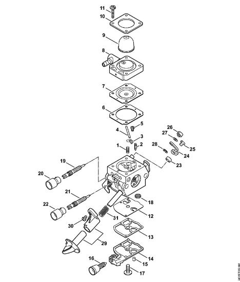 Sprühgeräte (SR) SR 200-D Vergaser C1M-S244 der Marke Stihl