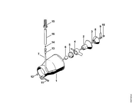 Sprühgeräte (SR) SR 320 ULV-Rotordüse der Marke Stihl