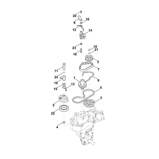 Bild von D - Antrieb MH 445.0 R
