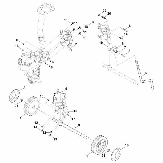 Bild von B - Fahrwerk MH 445.1