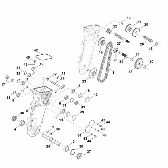 Bild von E - Getriebe MH 600.0