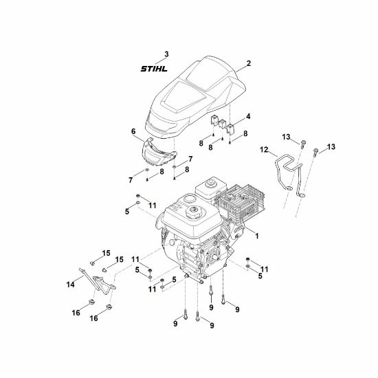 Bild von B - Motor MH 600.1