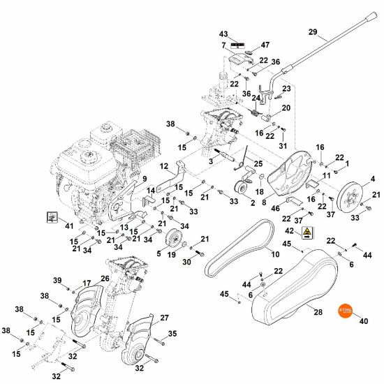 Bild von D - Antrieb MH 600.1