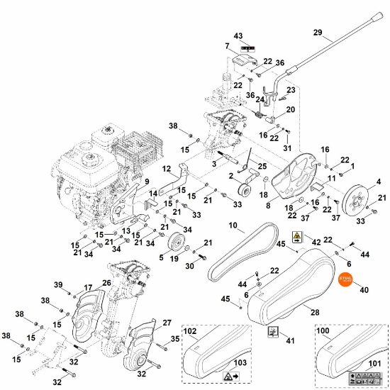 Bild von D - Antrieb MH 610.0
