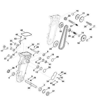 Bild von E - Getriebe MH 610.0
