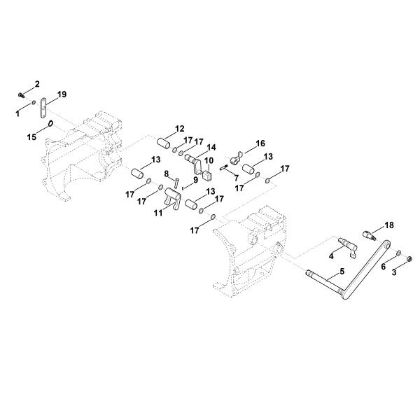 Bild von E - Getriebe - Schaltwelle MH 700.0
