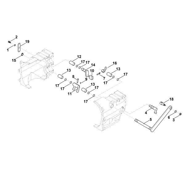 Bild von E - Getriebe - Schaltwelle MH 700.0