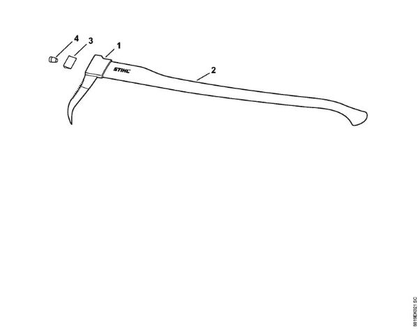 Handwerkzeuge Biber Sappie Biber Sappie der Marke Stihl