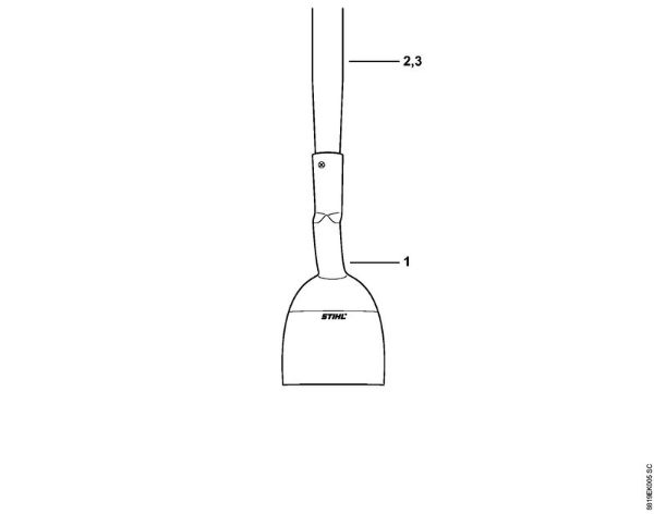 Handwerkzeuge Schäleisen Schwarzwälder Schäleisen Schwarzwälder der Marke Stihl