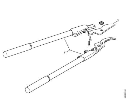Scheren Astschere F200A-40 Astschere F200A-40 der Marke Stihl