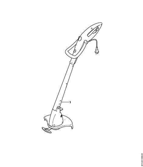 Elektro-Trimmer (FE, FSE) FSE 41 Maschinennummer der Marke Stihl