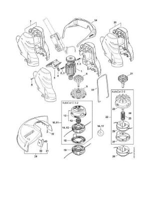 Bild von Elektromotor, Mähkopf FSE 52