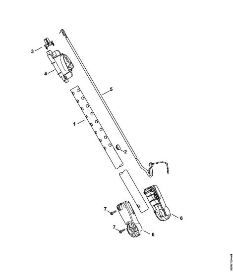 Elektro-Trimmer (FE, FSE) FSE 52 Schaft der Marke Stihl