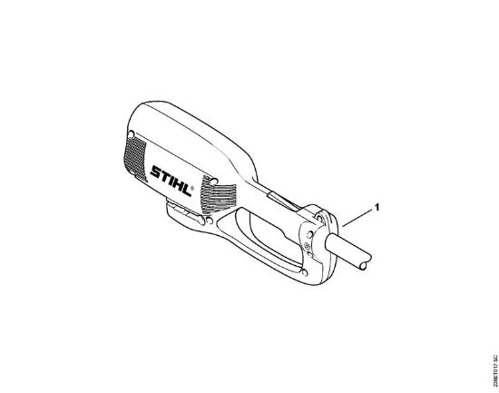 Elektro-Trimmer (FE, FSE) FSE 71 Maschinennummer der Marke Stihl