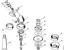 Freischneider FS 350 Getriebe der Marke Stihl