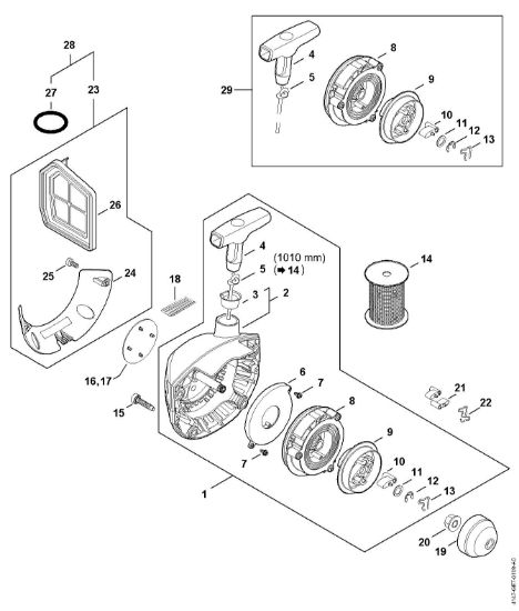 Bild von Anwerfvorrichtung Ergostart FS 360 C-E