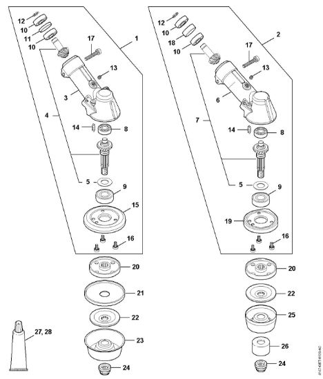 Bild von Getriebe FS 360 C-E
