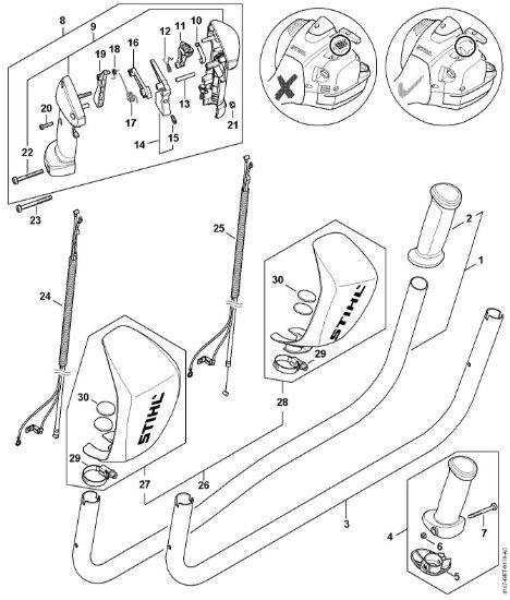 Bild von Zweihandgriff FS 360 C-E