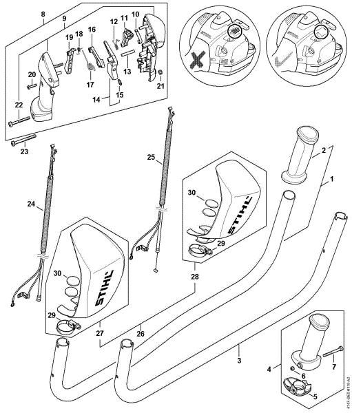 Bild von Zweihandgriff FS 360 C-E