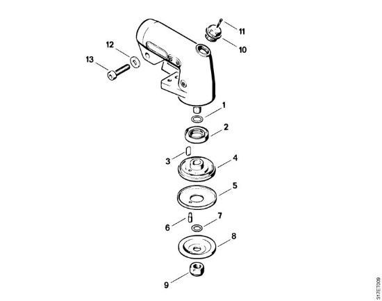 Freischneider FS 410 (4110) Getriebe der Marke Stihl