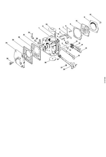 Freischneider FS 410 (4110) Vergaser der Marke Stihl