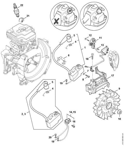 Bild von Zündanlage FS 410 C-EM