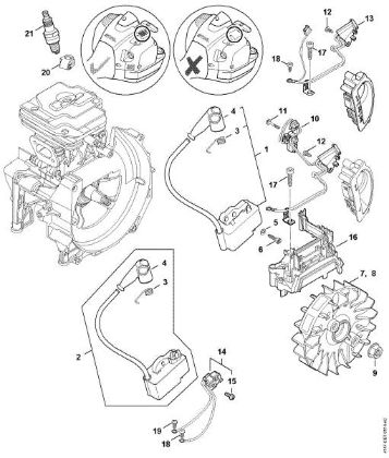 Bild von Zündanlage FS 410-K (4147)