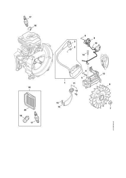 Bild von Zündanlage FS 411 C-EM