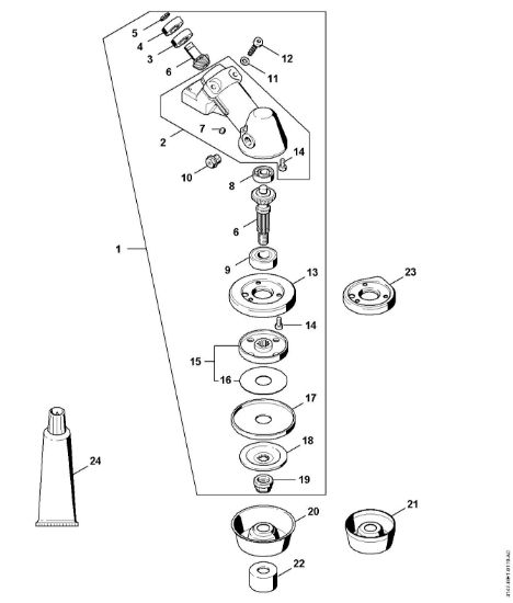 Bild von Getriebe FS 460