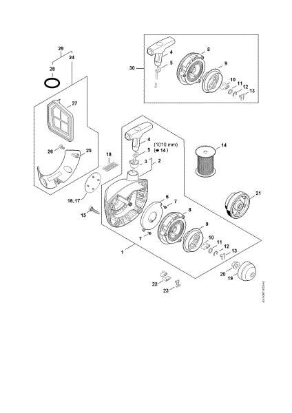 Bild von Anwerfvorrichtung ErgoStart FS 460 C-EM KW