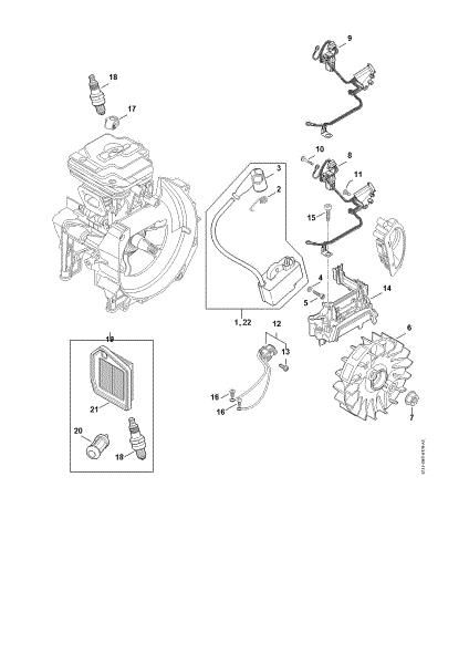Bild von Zündanlage FS 461 C-EM