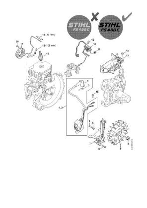 Bild von Zündanlage FS 490 C-EM W