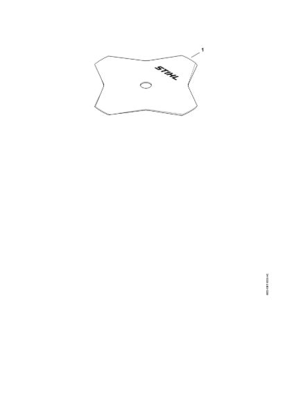 Bild von Grasschneideblatt 230-4, ° 25,4 mm Grasschneideblatt 230-4