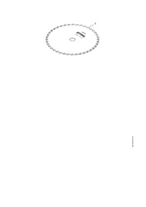 Bild von Grasschneideblatt 250-40 Spezial, ° 20 mm Grasschneideblatt 250-40 Spezial