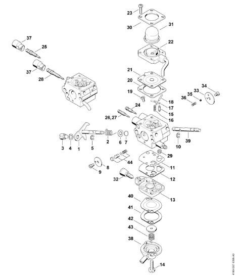 Bild von Vergaser C1Q-S173, C1Q-S130, C1Q-S175, C1Q-S132 FS 130 R
