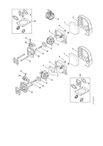 Bild von Luftfilter, Zwischenflansch FS 230