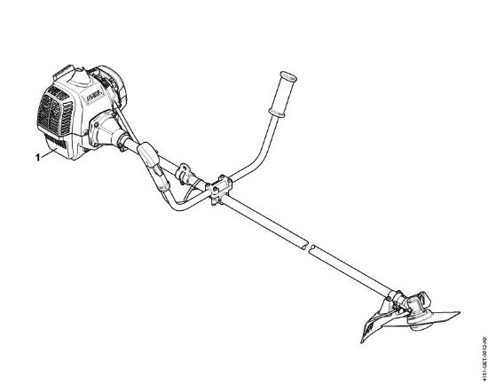 Motorsensen (FS) FS 230 Maschinennummer der Marke Stihl