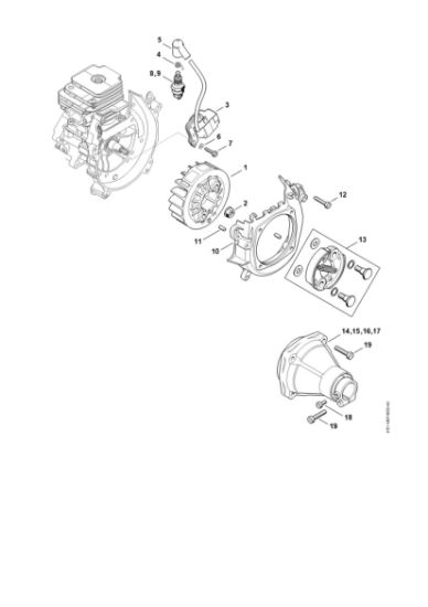 Bild von Zündanlage, Kupplung FS 230